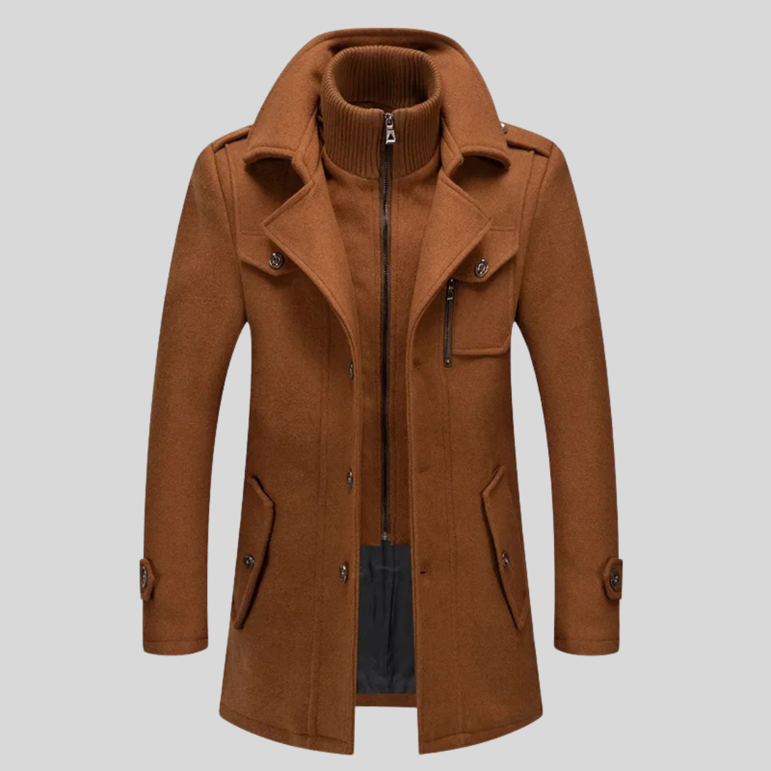 DUCHÊNE BORDEAUX™ | MANTEAU D'HIVER ÉLÉGANT