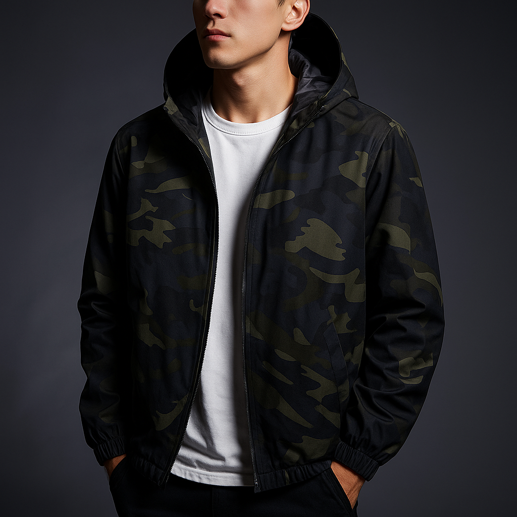 DUCHÊNE BORDEAUX™ | VESTE CAMOUFLAGE ÉLÉGANTE