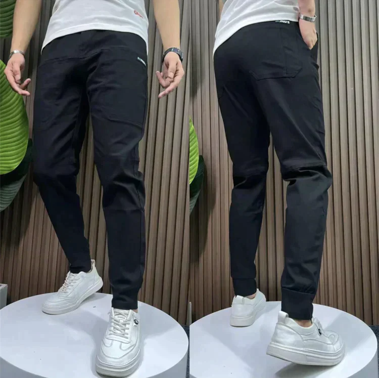DUCHÊNE BORDEAUX™ | PANTALONS CARGO ÉLASTIQUE MULTI POCHES