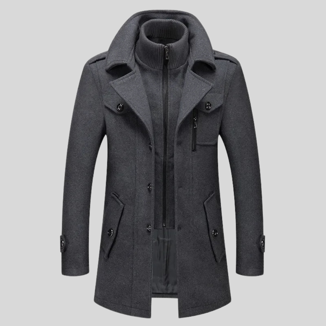 DUCHÊNE BORDEAUX™ | MANTEAU D'HIVER ÉLÉGANT