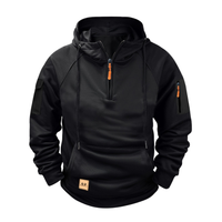 DUCHÊNE BORDEAUX™ | SWEAT À CAPUCHE À DEMI-FERMETURE