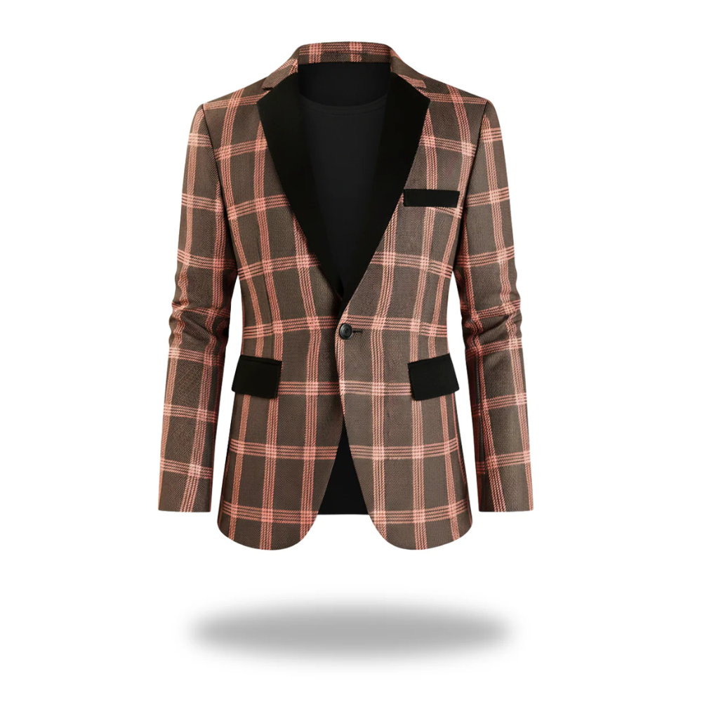 DUCHÊNE BORDEAUX™ | BLAZER MASCULIN REFINÉ