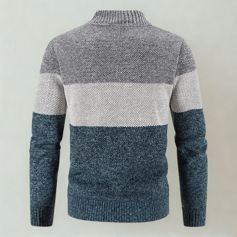 DUCHÊNE BORDEAUX™ | VESTE EN MAILLE RAFFINÉE