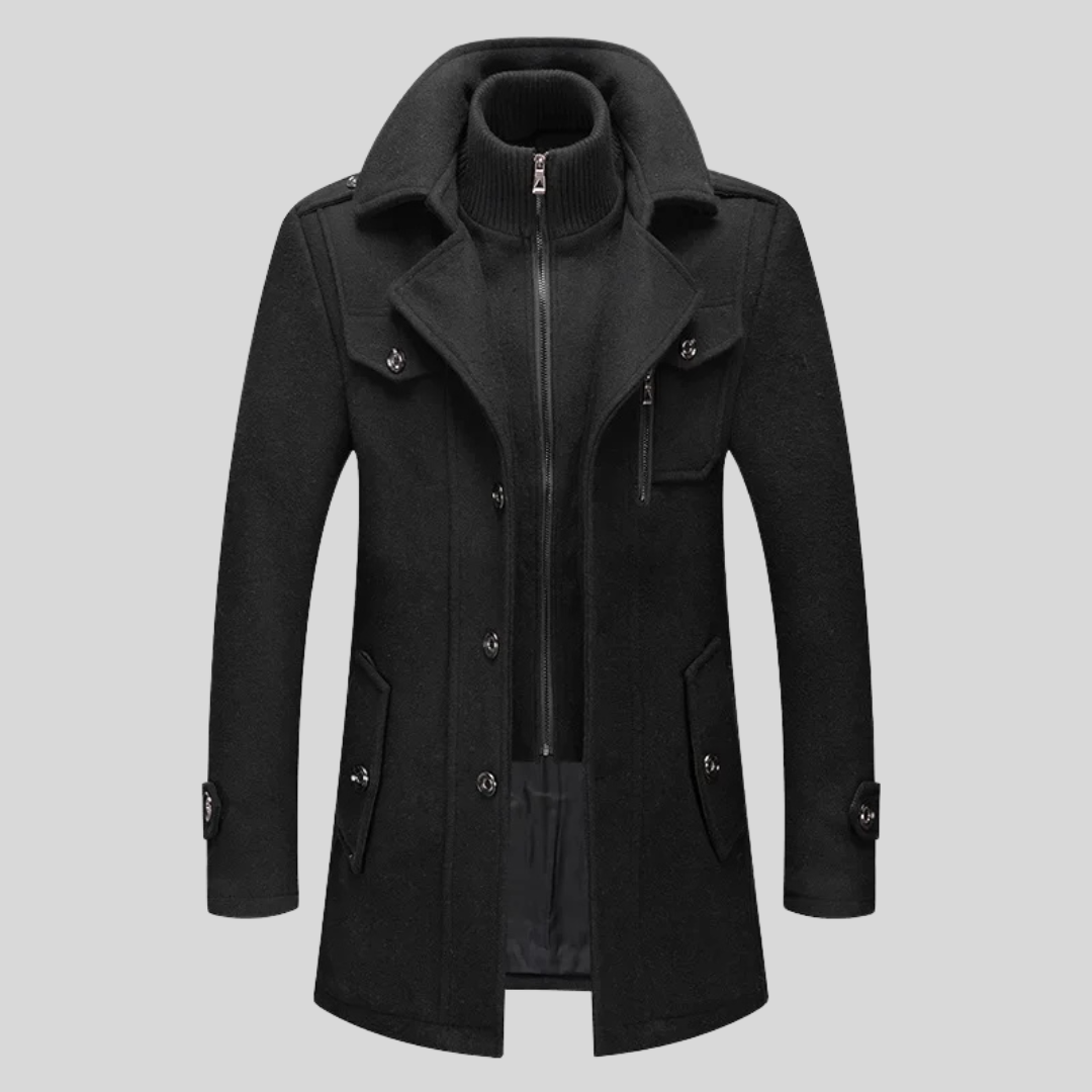 DUCHÊNE BORDEAUX™ | MANTEAU D'HIVER ÉLÉGANT