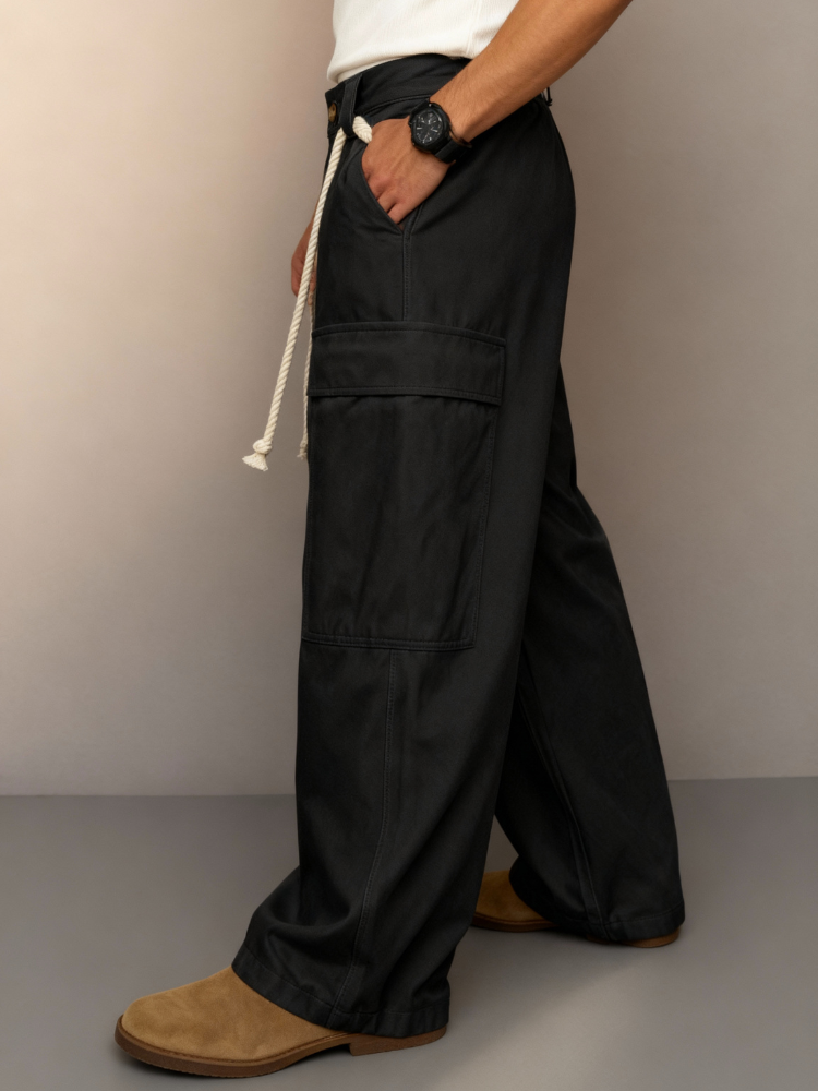 DUCHÊNE BORDEAUX™ | PANTALON CARGO DÉCONTRACTÉ