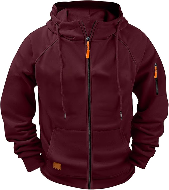 DUCHÊNE BORDEAUX™ | SWEAT ZIPPÉ MODERNE