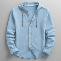 DUCHÊNE BORDEAUX™ | CHEMISE LUXUEUSE À CAPUCHE