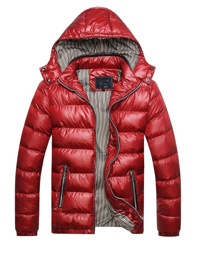 DUCHÊNE BORDEAUX™ | DOUDOUNE ZIPPÉE MATELASSÉE