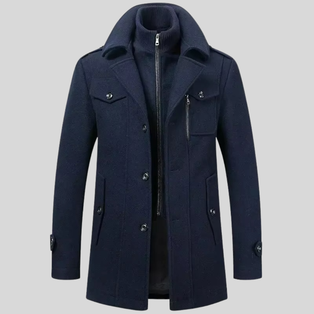 DUCHÊNE BORDEAUX™ | MANTEAU D'HIVER ÉLÉGANT
