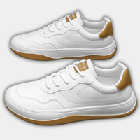 DUCHÊNE BORDEAUX™ | BASKETS EN CUIR VÉRITABLE