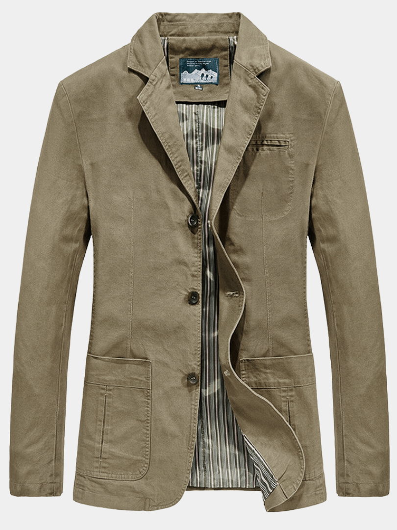 DUCHÊNE BORDEAUX | VESTE CLASSIQUE EN COTON