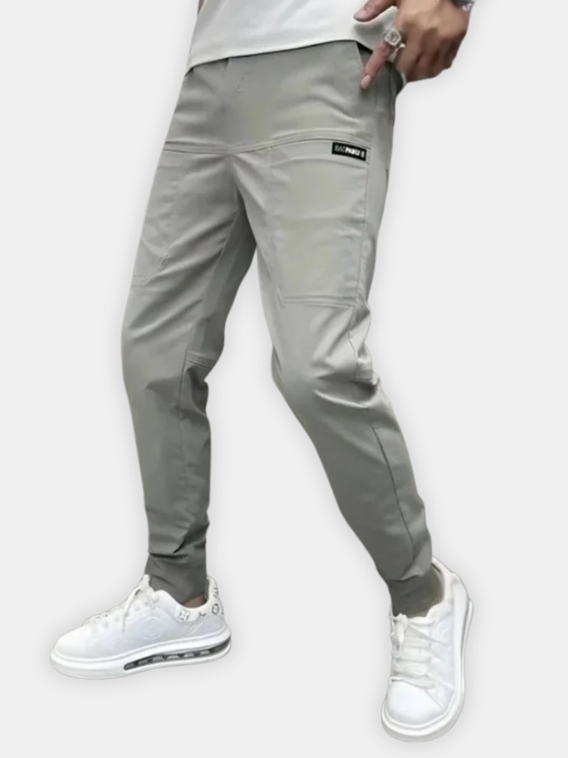 DUCHÊNE BORDEAUX™ | PANTALONS CARGO ÉLASTIQUE MULTI POCHES