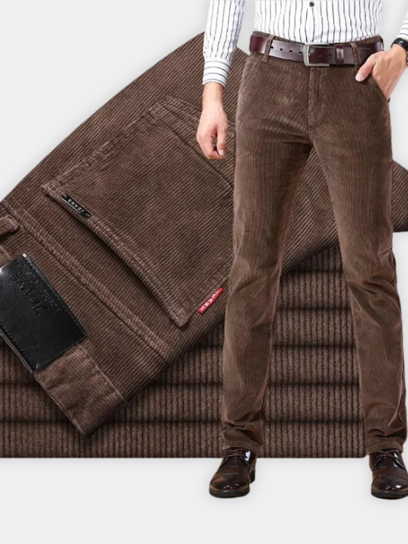 DUCHÊNE BORDEAUX™ | PANTALON D'HOMME DE LUXE EN MATÉRIAU PREMIUM