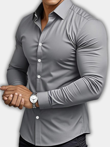 DUCHÊNE BORDEAUX™ | CHEMISE INFROISSABLE EXTENSIBLE