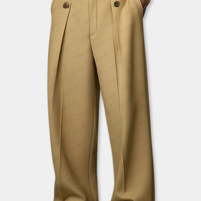 DUCHÊNE BORDEAUX | PANTALON HABILLÉ À PINCES