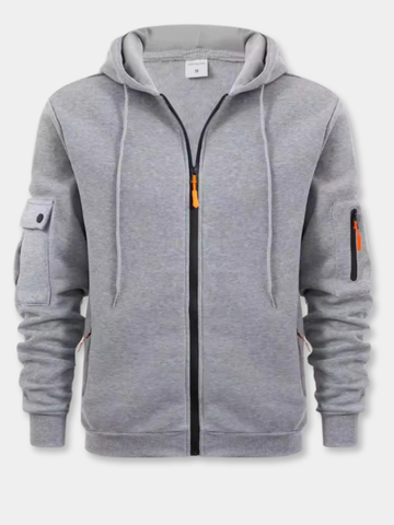 DUCHÊNE BORDEAUX™ | SWEAT POLYVALENT ZIPPÉ