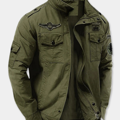 DUCHÊNE BORDEAUX™ | VESTE MILITAIRE STRUCTURÉE