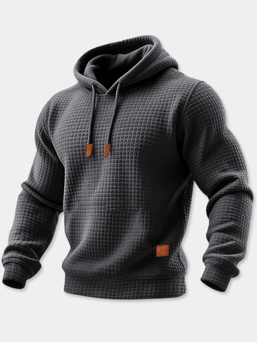 DUCHÊNE BORDEAUX™ | SWEAT HOMME PREMIUM EN MAILLE STRUCTURÉE