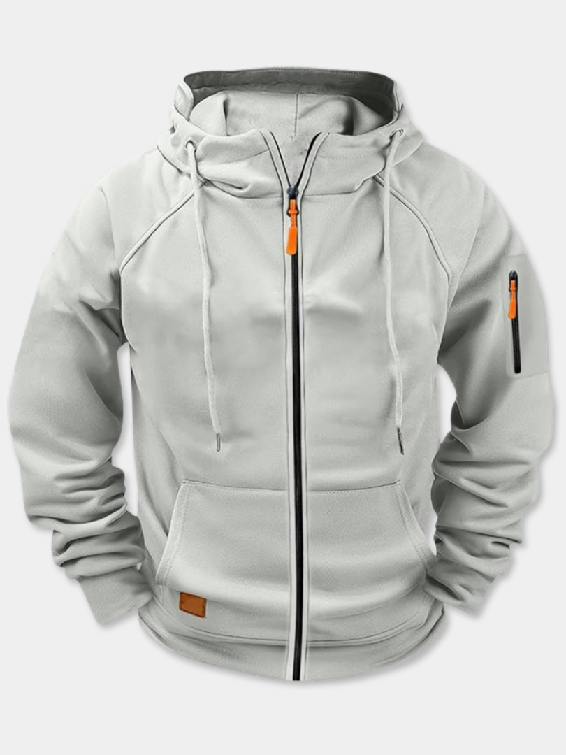 DUCHÊNE BORDEAUX™ | SWEAT ZIPPÉ MODERNE