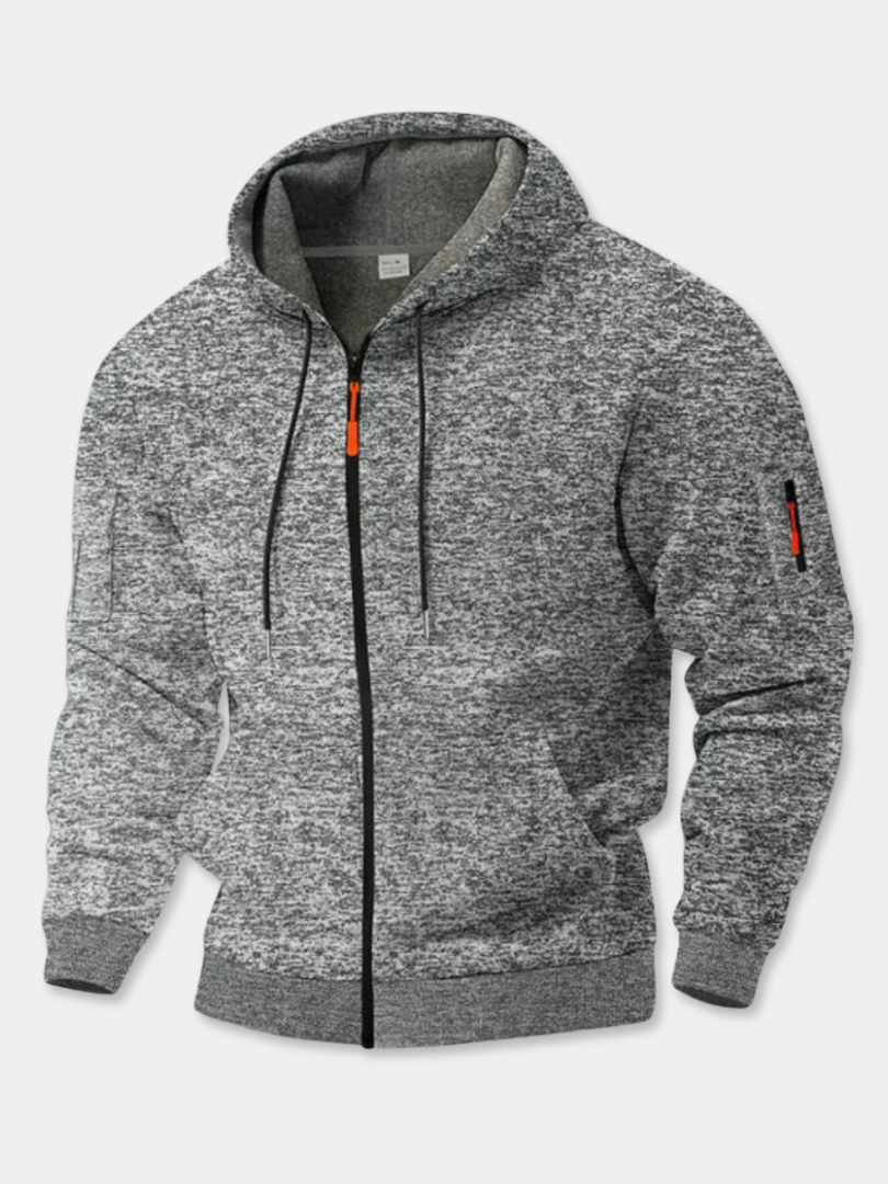 DUCHÊNE BORDEAUX™ | SWEAT À CAPUCHE ZIPPÉ THERMO-CONFORT