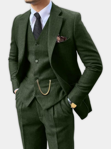 DUCHÊNE BORDEAUX™ | COSTUME 3 PIÈCES DISTINGUÉ POUR HOMME