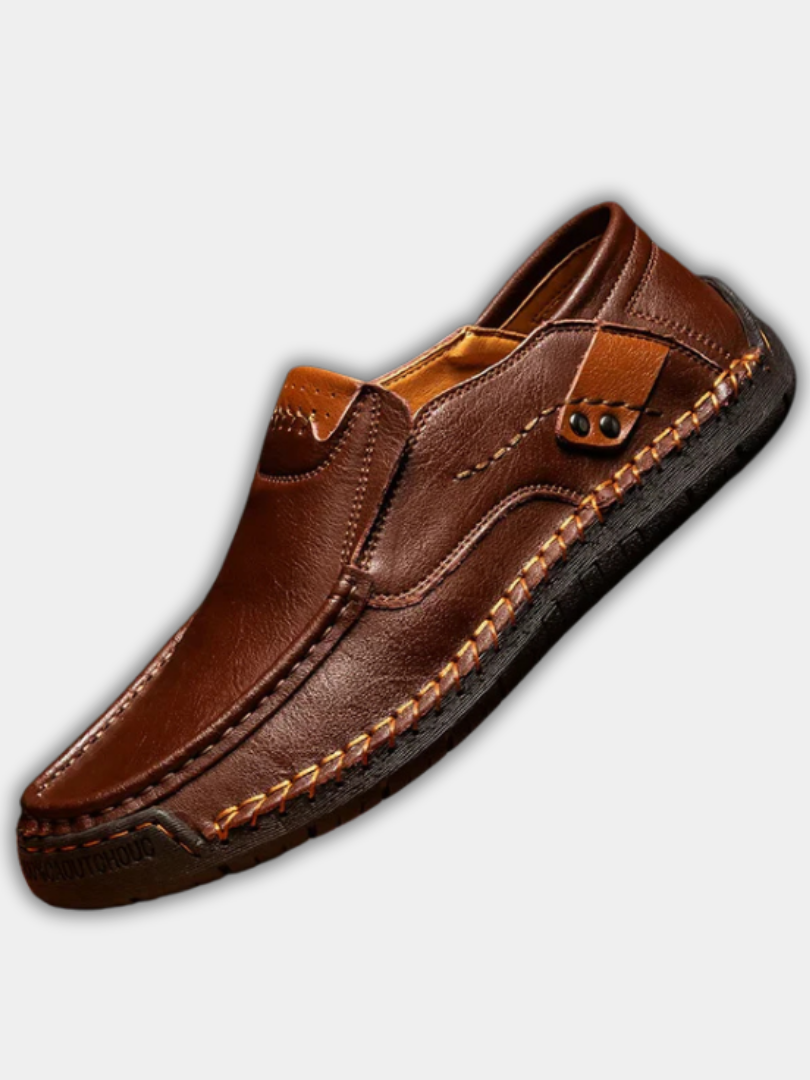 DUCHÊNE BORDEAUX™ | MOCASSINS ERGONOMIQUES ORTHOPÉDIQUES