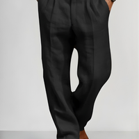 DUCHÊNE BORDEAUX™ | PANTALON TAILLEUR EN COTON CONFORTABLE