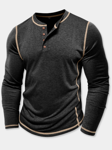 DUCHÊNE BORDEAUX™ | HAUT DÉCONTRACTÉ À BOUTONS