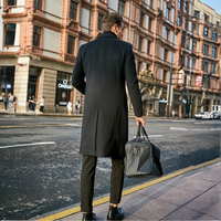 DUCHÊNE BORDEAUX™ | MANTEAU LONG TAILLÉ AVEC ASSURANCE