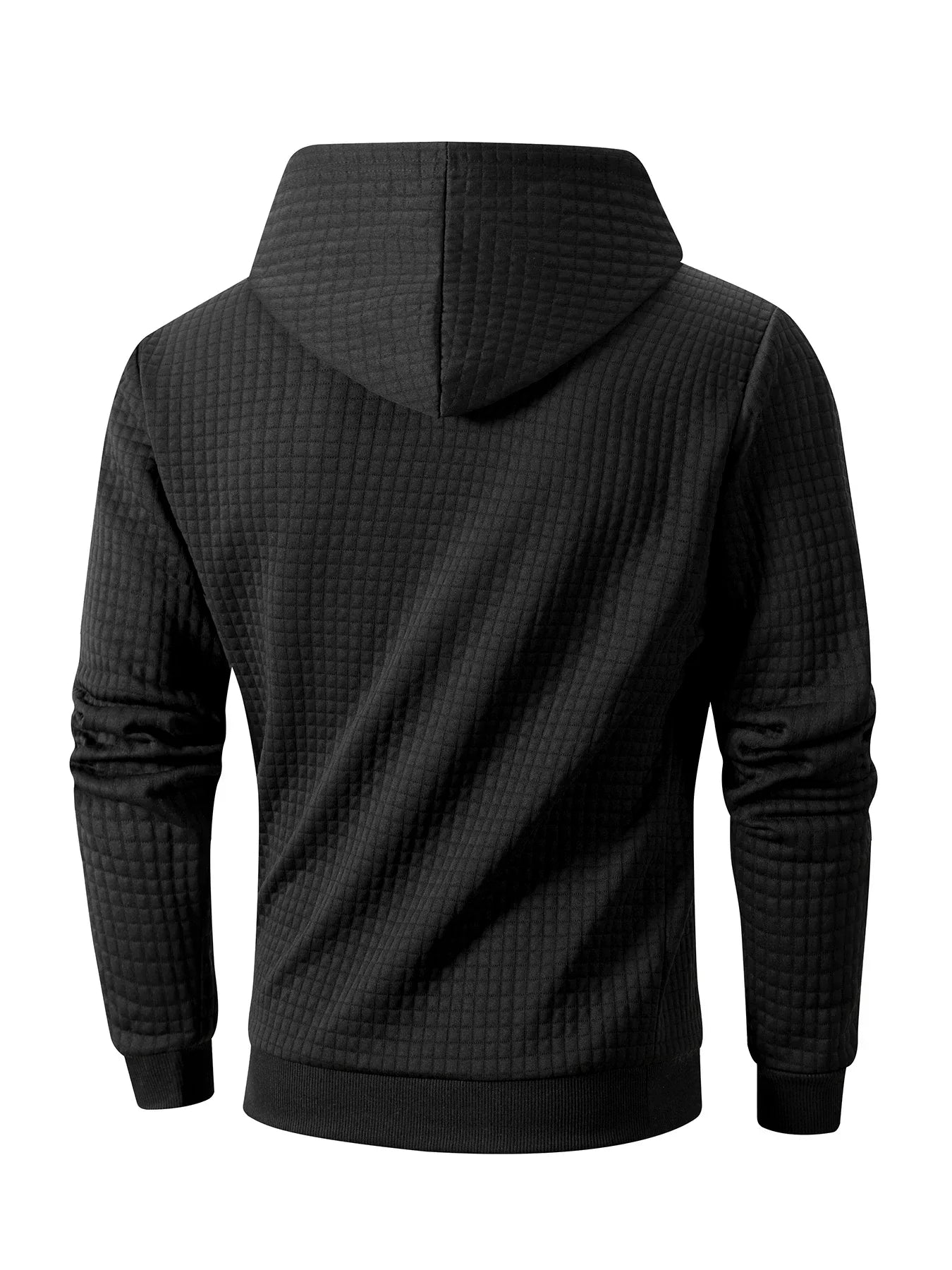 DUCHÊNE BORDEAUX™ | SWEAT À CAPUCHE ÉLÉGANT À DÉTAIL CONTRASTÉ