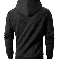 DUCHÊNE BORDEAUX™ | SWEAT À CAPUCHE ÉLÉGANT À DÉTAIL CONTRASTÉ