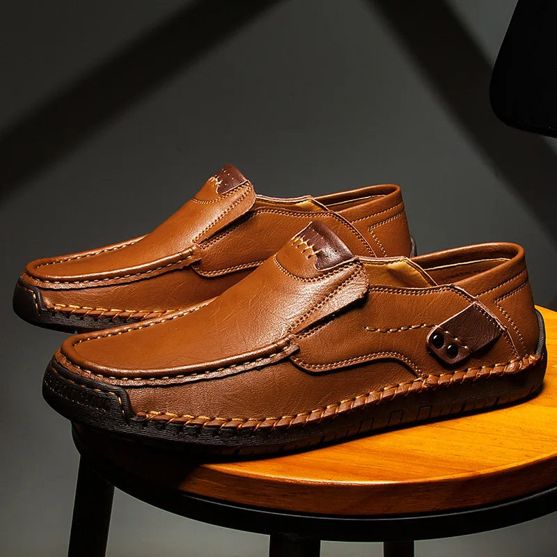 DUCHÊNE BORDEAUX™ | MOCASSINS ERGONOMIQUES ORTHOPÉDIQUES