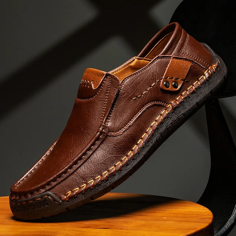 DUCHÊNE BORDEAUX™ | MOCASSINS ERGONOMIQUES ORTHOPÉDIQUES