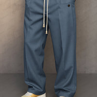 DUCHÊNE BORDEAUX | PANTALON ÉLÉGANT À CORDON