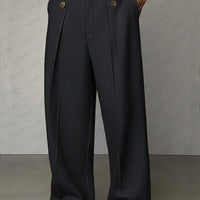 DUCHÊNE BORDEAUX | PANTALON HABILLÉ À PINCES