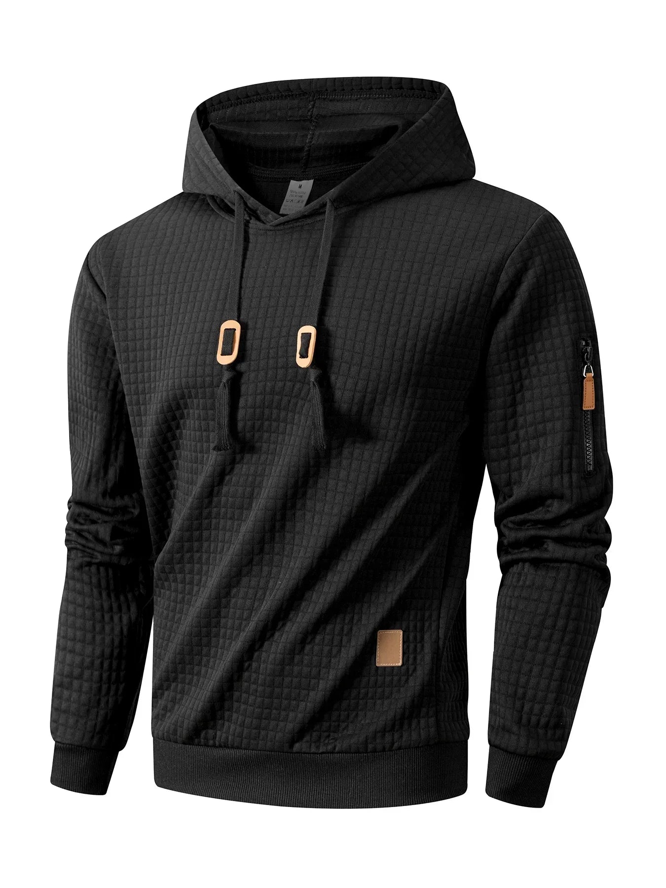 DUCHÊNE BORDEAUX™ | SWEAT À CAPUCHE ÉLÉGANT À DÉTAIL CONTRASTÉ