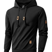 DUCHÊNE BORDEAUX™ | SWEAT À CAPUCHE ÉLÉGANT À DÉTAIL CONTRASTÉ