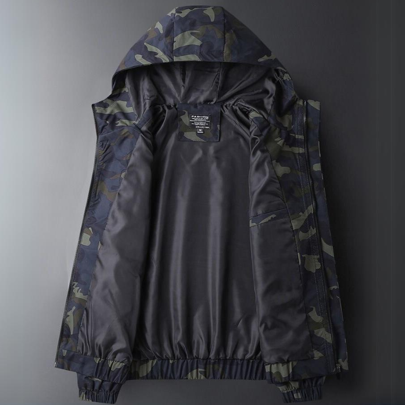 DUCHÊNE BORDEAUX™ | VESTE CAMOUFLAGE ÉLÉGANTE