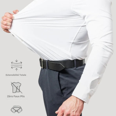DUCHÊNE BORDEAUX™ | CHEMISE STRETCH SANS REPASSAGE