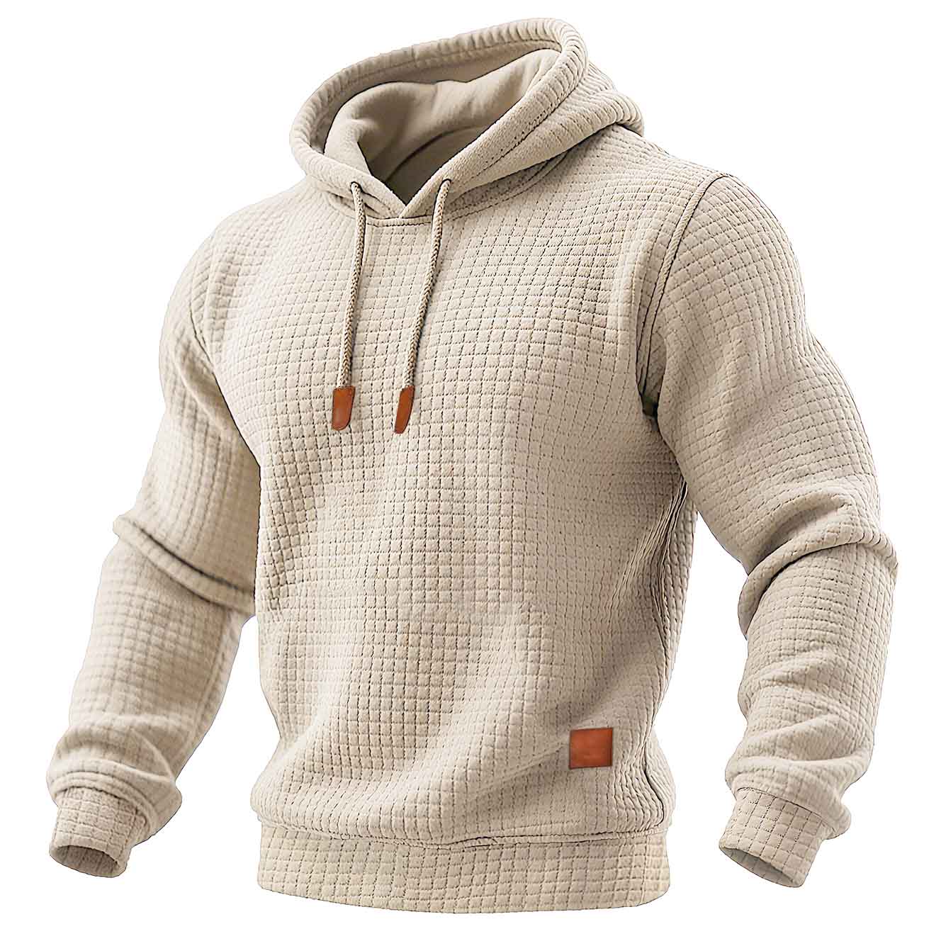 DUCHÊNE BORDEAUX™ | SWEAT HOMME PREMIUM EN MAILLE STRUCTURÉE
