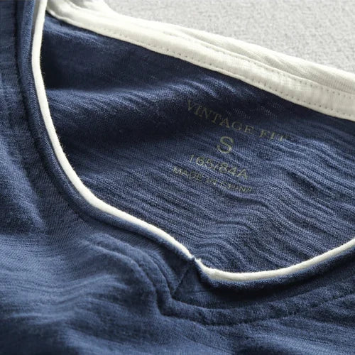 DUCHÊNE BORDEAUX™ | HAUT À MANCHES LONGUES EN COTON