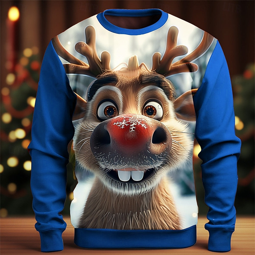 DUCHÊNE BORDEAUX™ | PULL DE NOËL UGLY SWEATER
