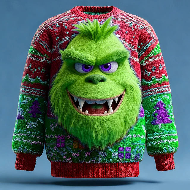 DUCHÊNE BORDEAUX™ | PULL DE NOËL UGLY SWEATER