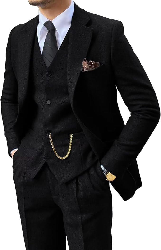 DUCHÊNE BORDEAUX™ | COSTUME 3 PIÈCES DISTINGUÉ POUR HOMME