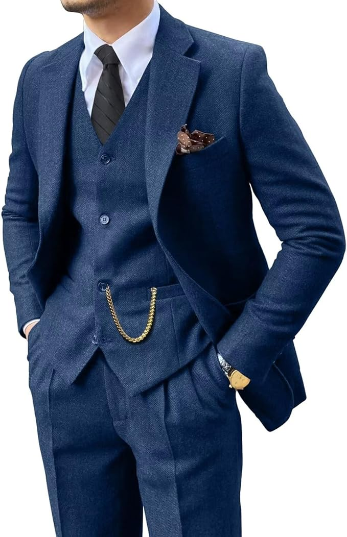 DUCHÊNE BORDEAUX™ | COSTUME 3 PIÈCES DISTINGUÉ POUR HOMME
