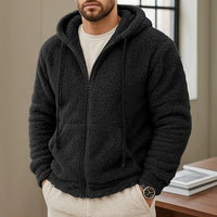 DUCHÊNE BORDEAUX™ | VESTE HOMME PREMIUM EN MAILLE DOUCE